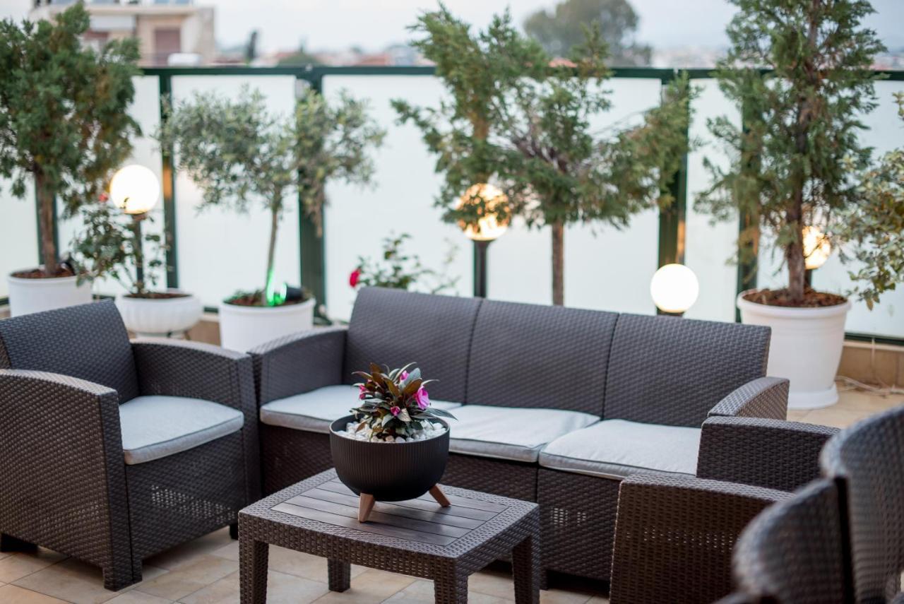 Luxury Penthouse With Private Pool Apartment Preveza Bagian luar foto